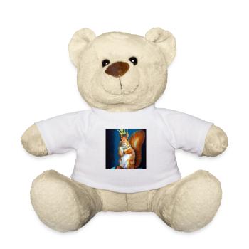 Königin Eichhörnchen - Teddy - Weiß - Vorne