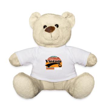 Jahrgang 1965 - Teddy - Weiß - Vorne
