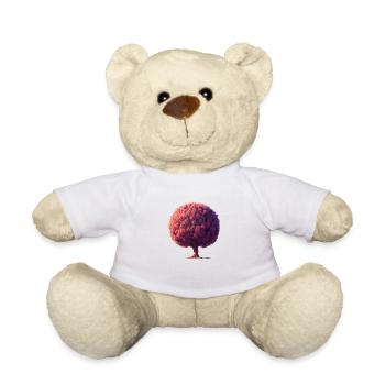 Lebensbaum Meditation Baum des Lebens Yoga - Teddy - Weiß - Vorne