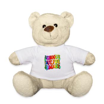 Abschlussfeier 2024 Abiturfeier - Teddy - Weiß - Vorne