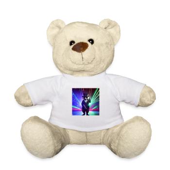 Gangster Waschbär - Teddy - Weiß - Vorne