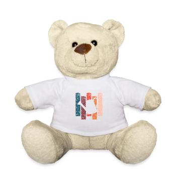Arrosoir cadeau Vintage - Nounours - blanc - Devant