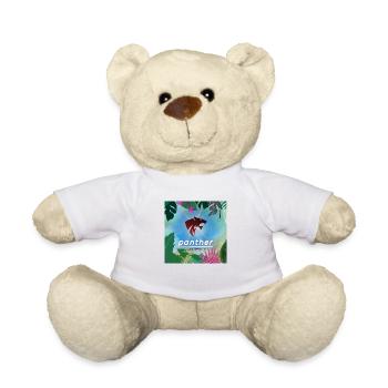 Panther king jungle - Teddy - Weiß - Vorne