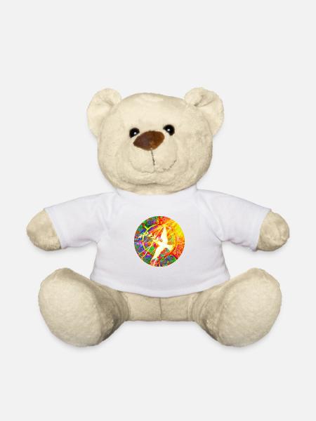 Colombe de la paix - Nounours - blanc