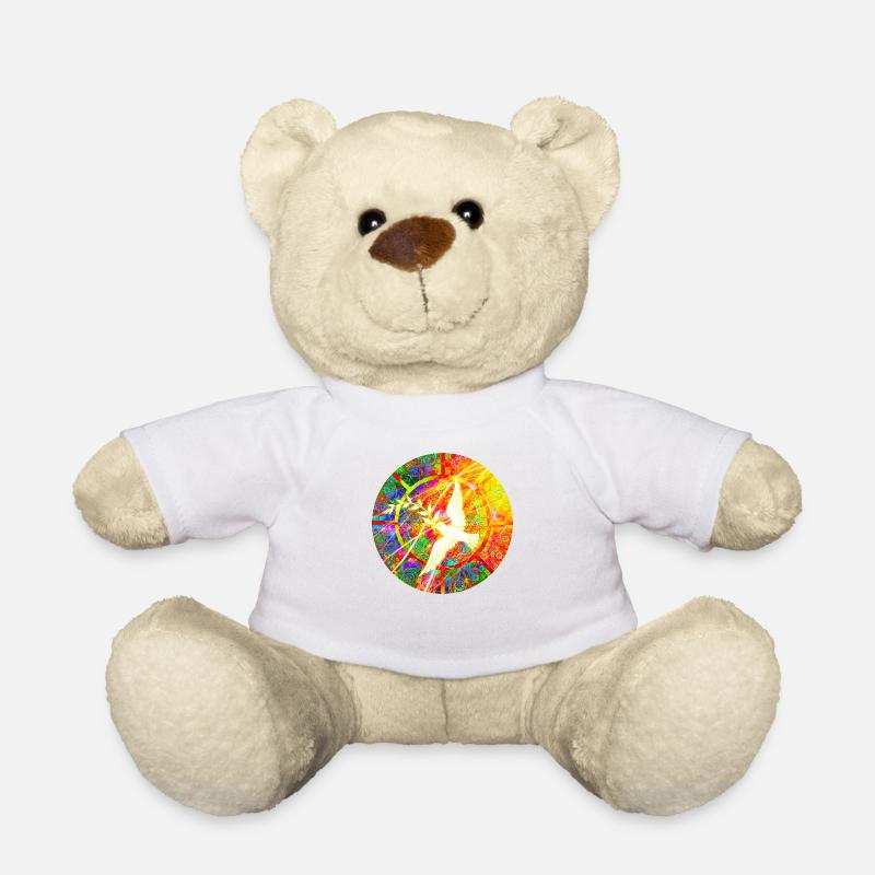 Friedenstaube - Teddy - Weiß
