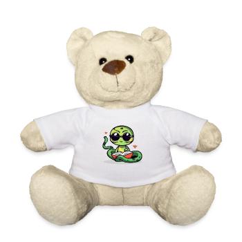 Loko die Schlange - Teddy - Weiß - Vorne