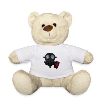 S10 Gasmaske - Teddy - Weiß - Vorne