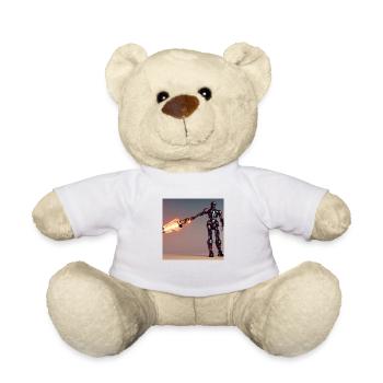 Humanoid robot - Teddy Bear - white - Front