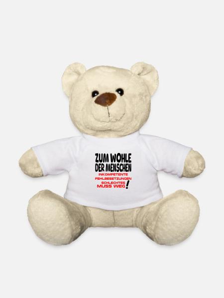 zum Wohle der Menschen II - Teddy - Weiß