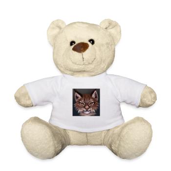 Junger Luchs - Teddy - Weiß - Vorne
