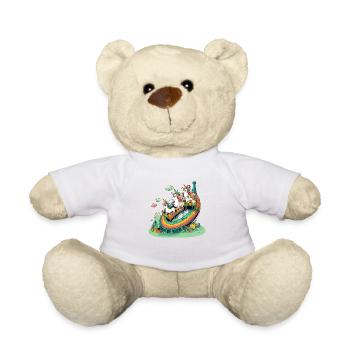 Einhörner im Regenbogenland - Teddy - Weiß - Vorne
