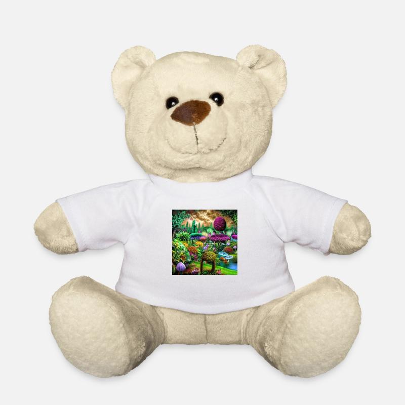 Futuristischer Garten - Teddy - Weiß