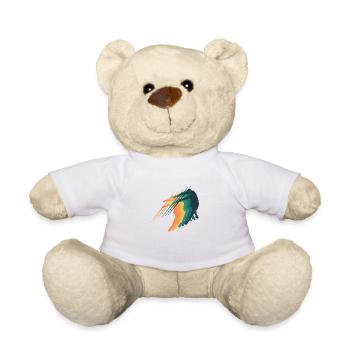 Retro-Speerwurf - Teddy - Weiß - Vorne