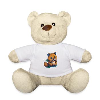 Niedliches Quokka - Teddy - Weiß - Vorne