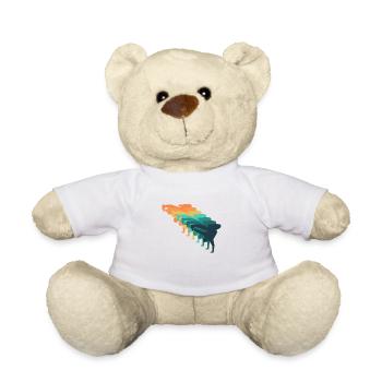 Retro-Breakdance - Teddy - Weiß - Vorne