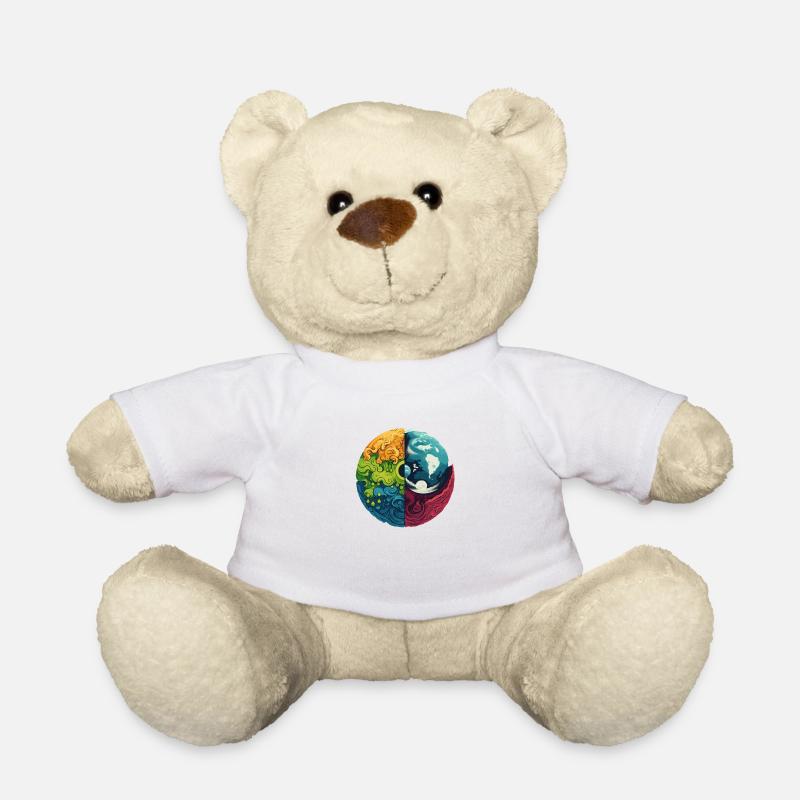 Erde Elemente - Teddy - Weiß