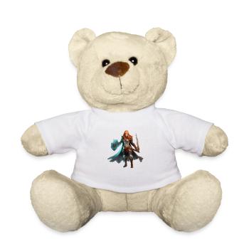 Female Warrior - Teddy - Weiß - Vorne