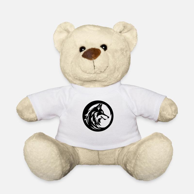 Loup - Nounours - blanc