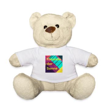 Freunde der Sonne Poscast Artikel - Teddy - Weiß - Vorne