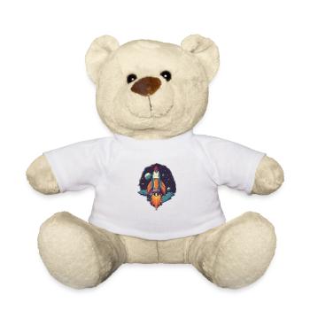Whimsy Rocket: Galaktisches Abenteuer! - Teddy - Weiß - Vorne
