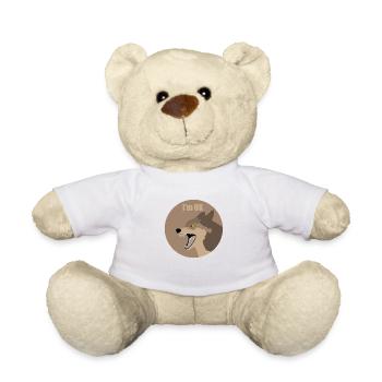 Mir geht es gut - Teddy - Weiß - Vorne