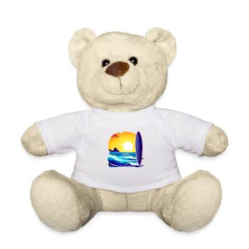 Surfer Planche de surf Surfer Surfer - Nounours - blanc - Devant