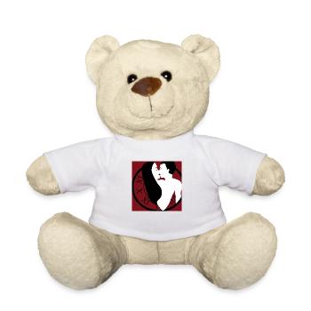 Love clock - Nounours - blanc - Devant