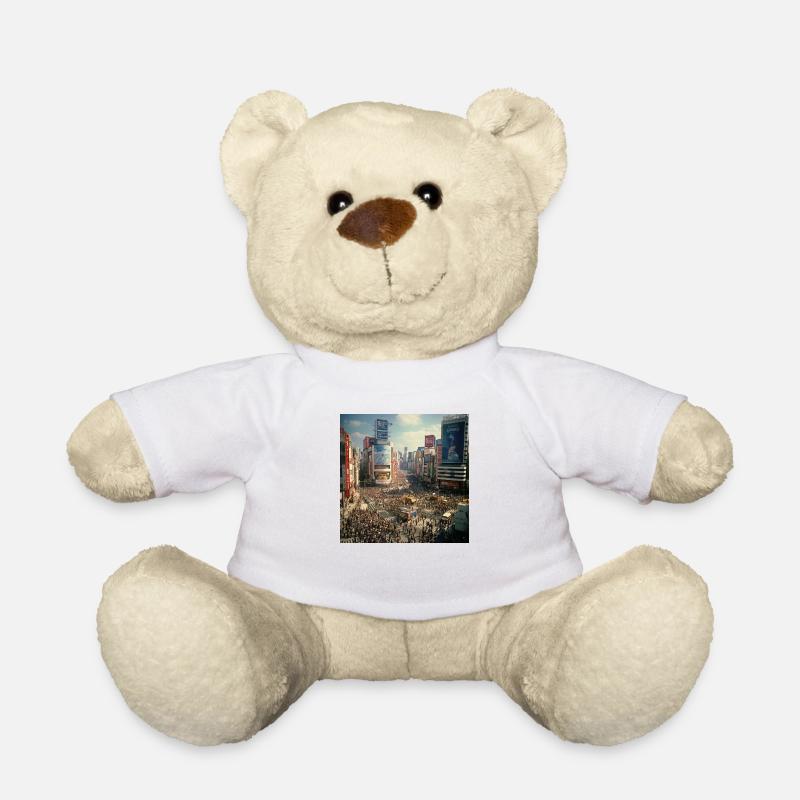 Tokyo le jour - Nounours - blanc