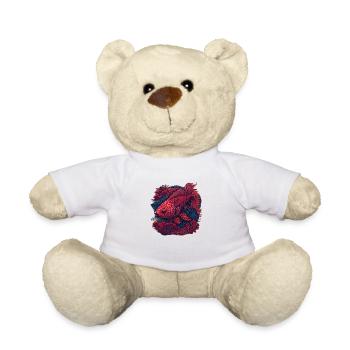 beau poisson - Nounours - blanc - Devant