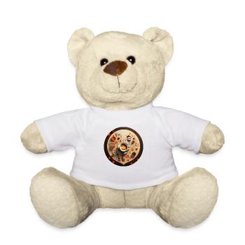 Coffee enjoyment - for every caffeine junkie - Teddy Bear - white - Front