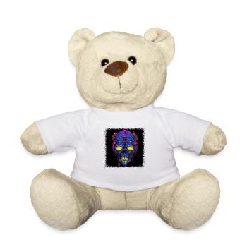 birthday quote broken heart fingers - Teddy - Weiß - Vorne