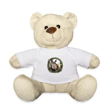 Nashorn - Teddy - Weiß - Vorne
