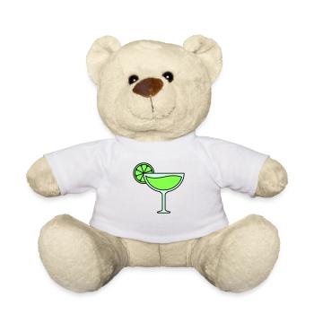 cocktail - Teddy Bear - white - Front