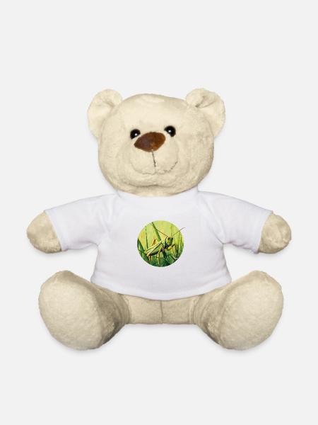 Grashüpfer - Teddy - Weiß