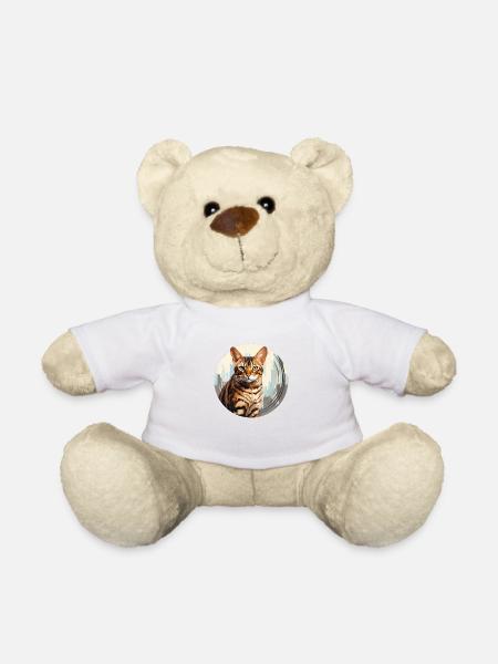 Bengalkatze - Teddy - Weiß