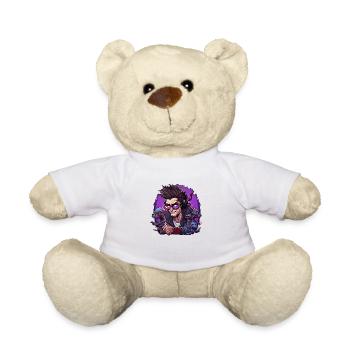 Gamer - Teddy - Weiß - Vorne