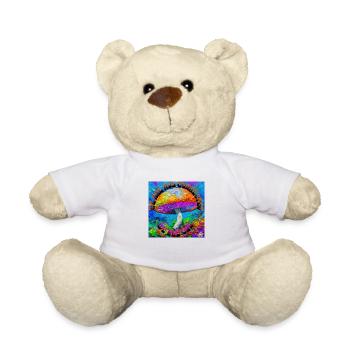 Magic mushroom - Teddy Bear - white - Front