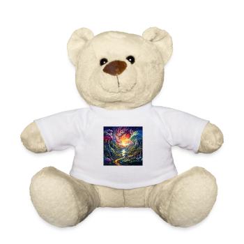 trippy Landschaft - Teddy - Weiß - Vorne