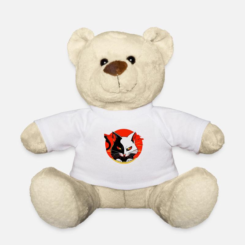 Katze - Teddy - Weiß