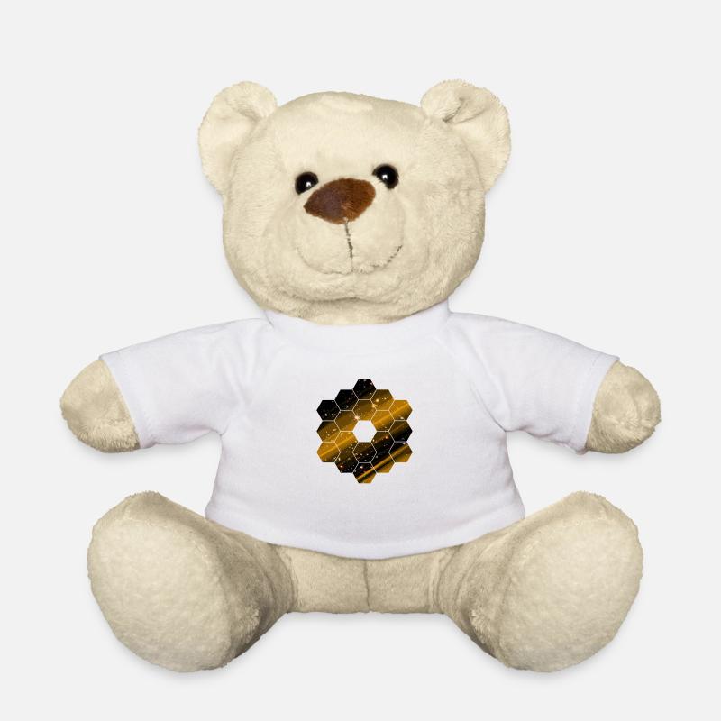 James Webb Space Telescope JWST - Teddy Bear - white