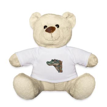 Crocodile - Nounours - blanc - Devant
