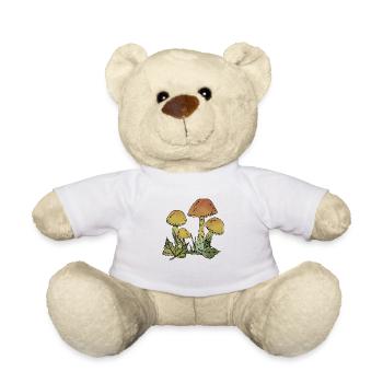 Pilze - Teddy - Weiß - Vorne