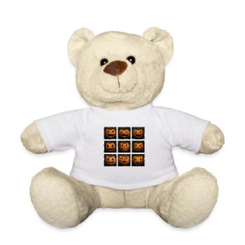 Happy Halloween! - Teddy Bear - white - Front