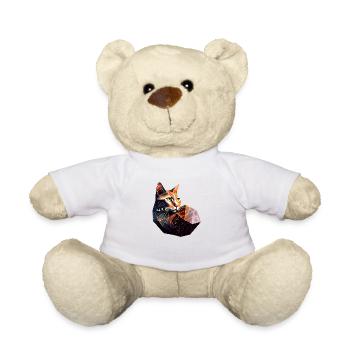 Chat Propriétaire de chat Chaton domestique - Nounours - blanc - Devant