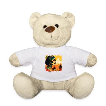 Rio de Janeiro attire des visiteurs du monde entier - Nounours - blanc - Devant