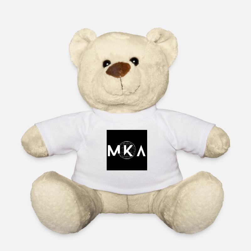 MKA Globe - Nounours - blanc