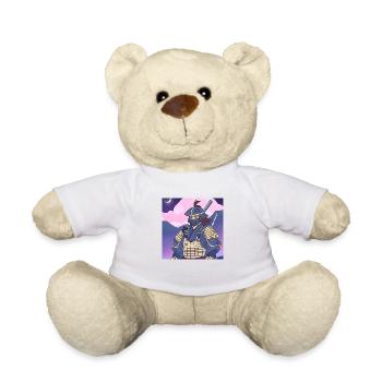 Samurai-Krieger - Teddy - Weiß - Vorne