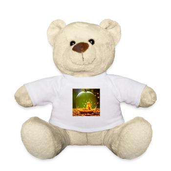 Halloween Kürbisgeist - Teddy - Weiß - Vorne