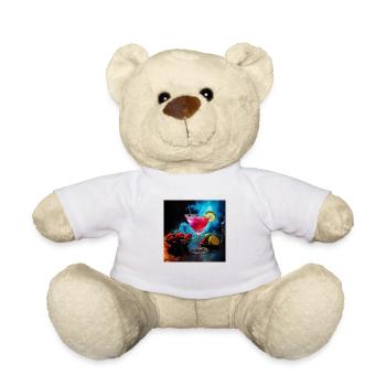Cocktailglas auf Baratmosphäre - Teddy - Weiß - Vorne