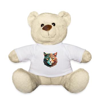 Chat Propriétaire Chat Domestique Chaton - Nounours - blanc - Devant